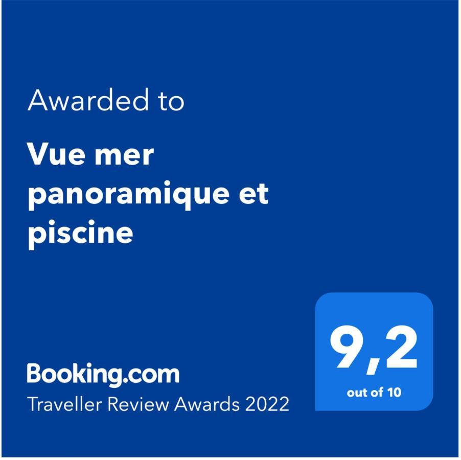Vue Mer Panoramique Et Piscine Bandol Ngoại thất bức ảnh