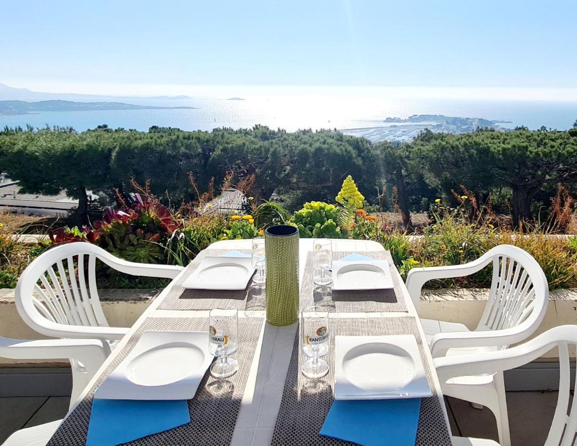 Vue Mer Panoramique Et Piscine Bandol Ngoại thất bức ảnh