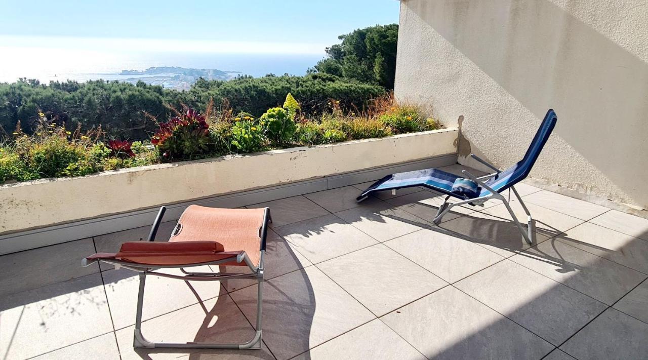 Vue Mer Panoramique Et Piscine Bandol Ngoại thất bức ảnh